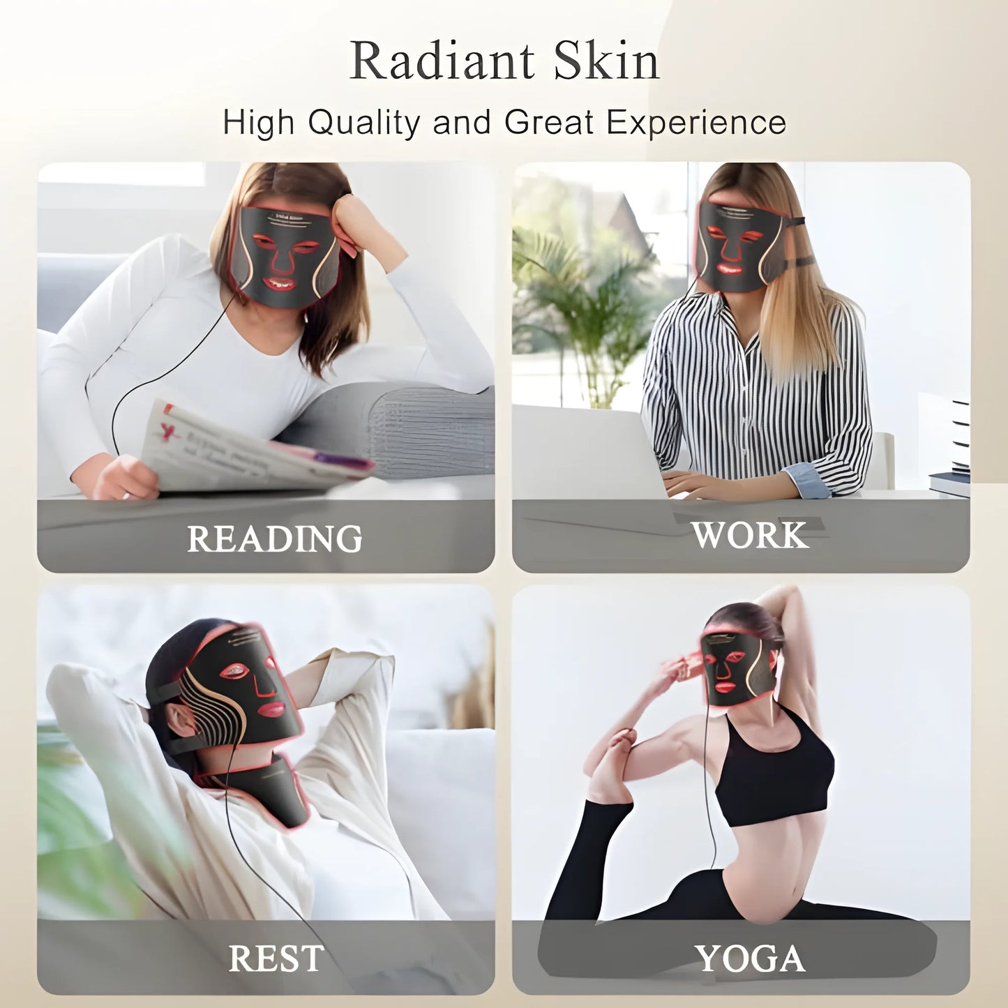 Silicone LED Face Mask 7