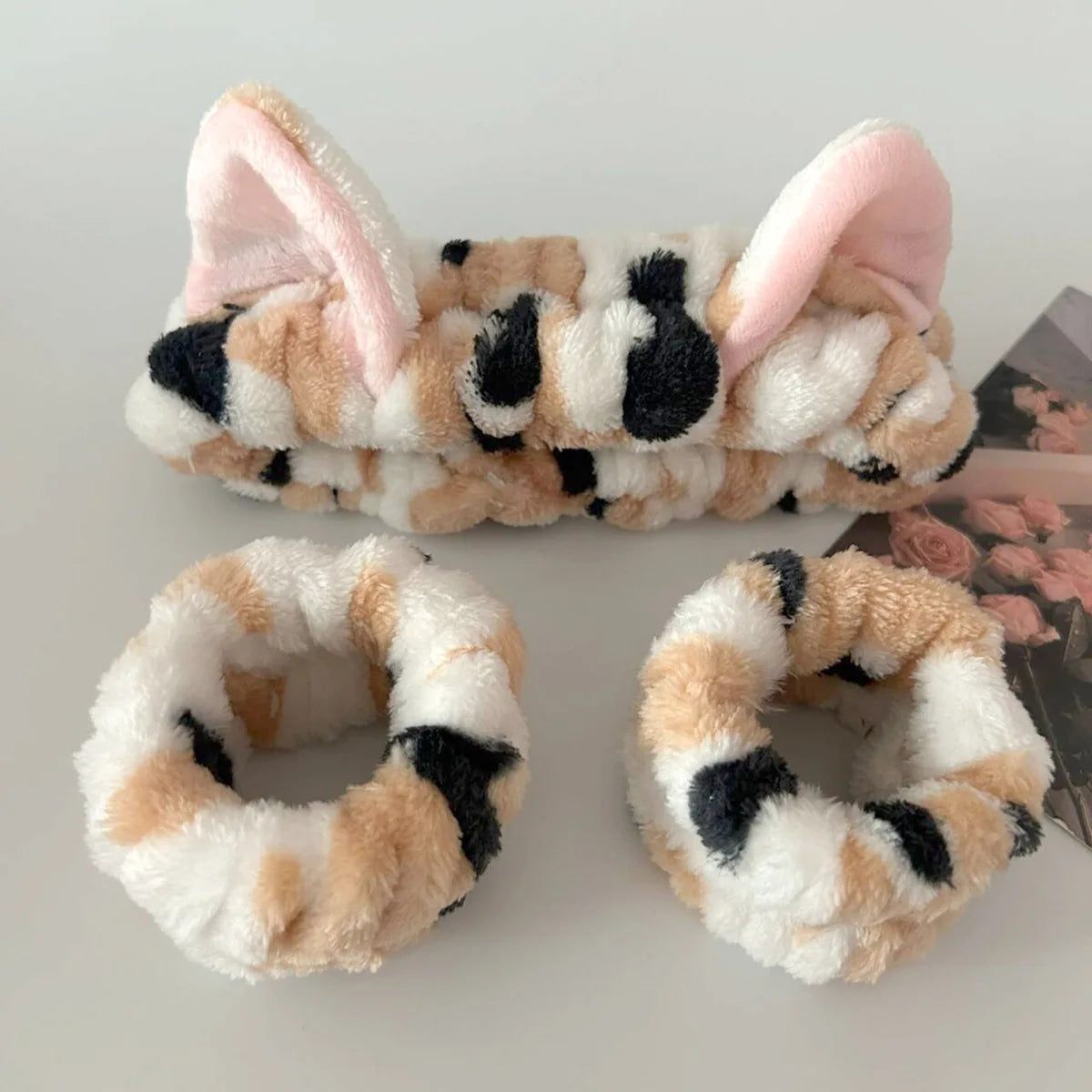 3pcs/set  Leopard Print  Spa