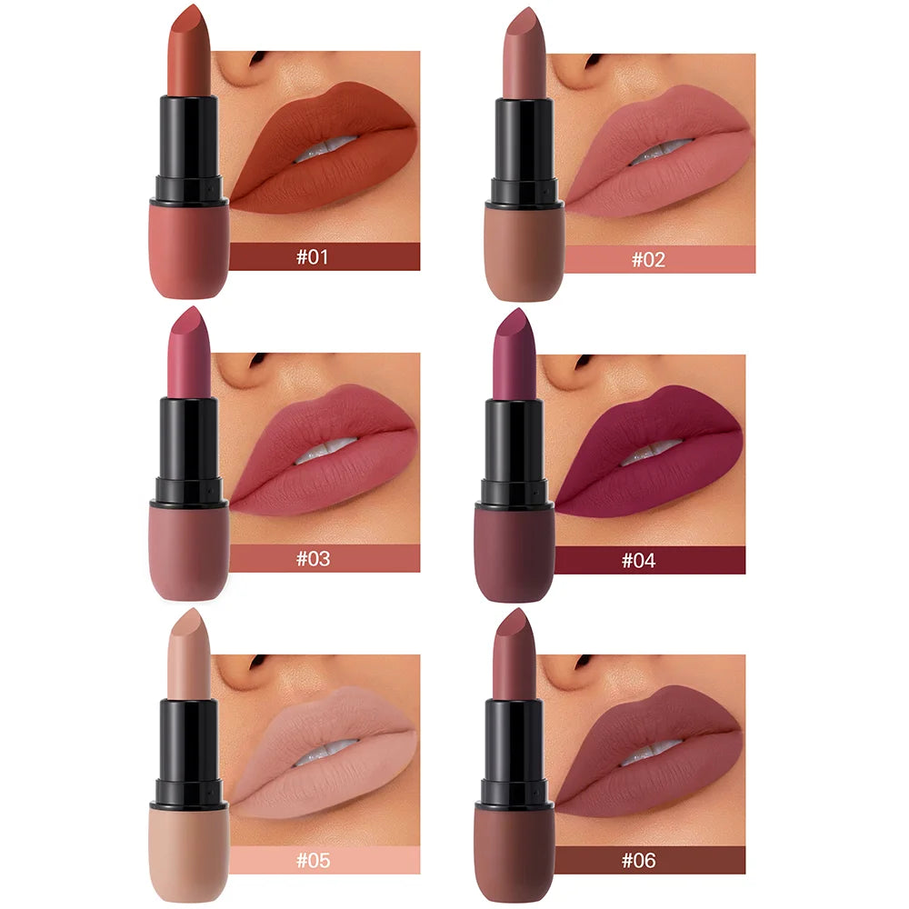 Matte Lipstick Long-Lasting Waterproof