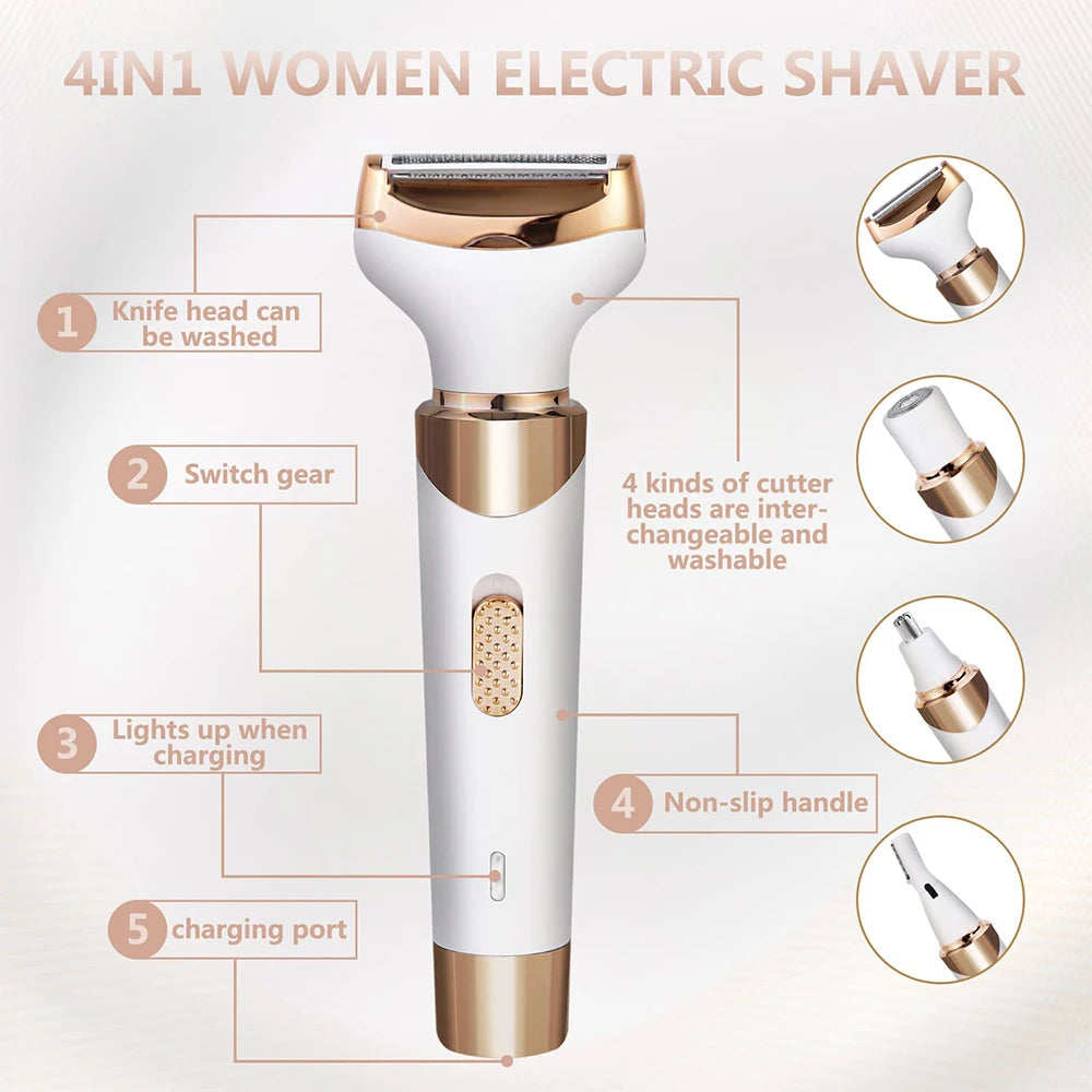 Body Epilator For Women Hair Remover Bikini