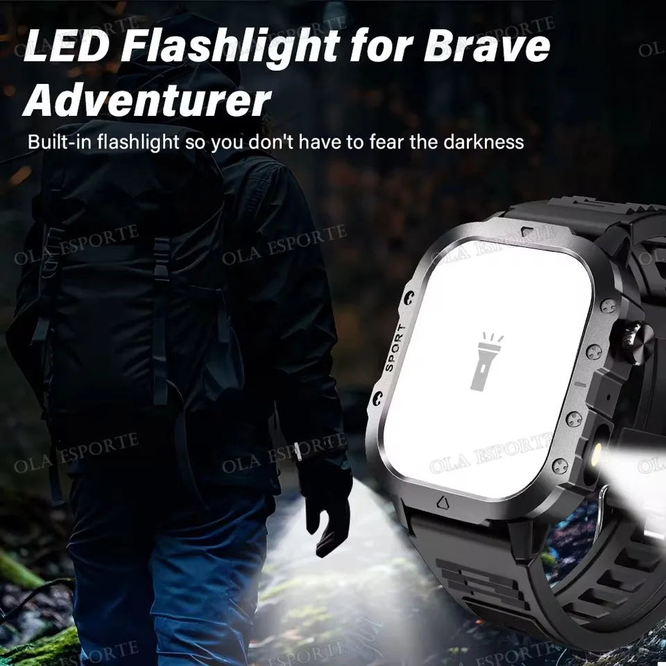 2025 New LED Men's Smartwatch Bluetooth  talk