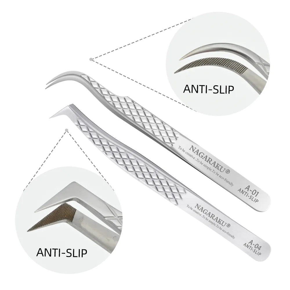 Eyelash Extension Tweezers Makeup 3D