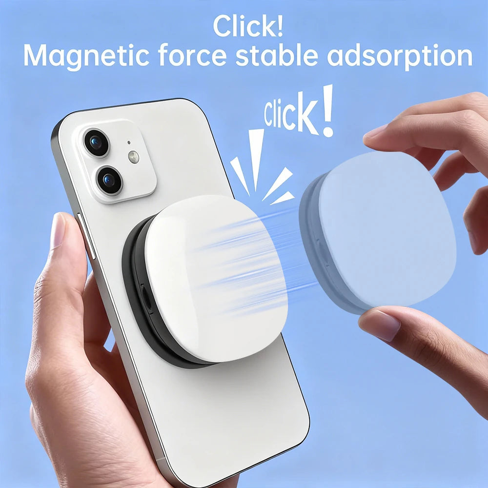 Magnetic Selfie Light with 360° Mirror