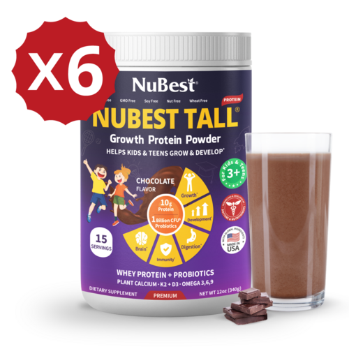 NuBest Tall Protein Chocolate Shake for Kids Ages 3+
