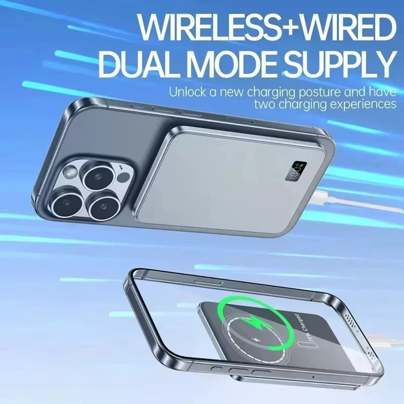 Magnetic Wireless Power Bank- Ultra Thin