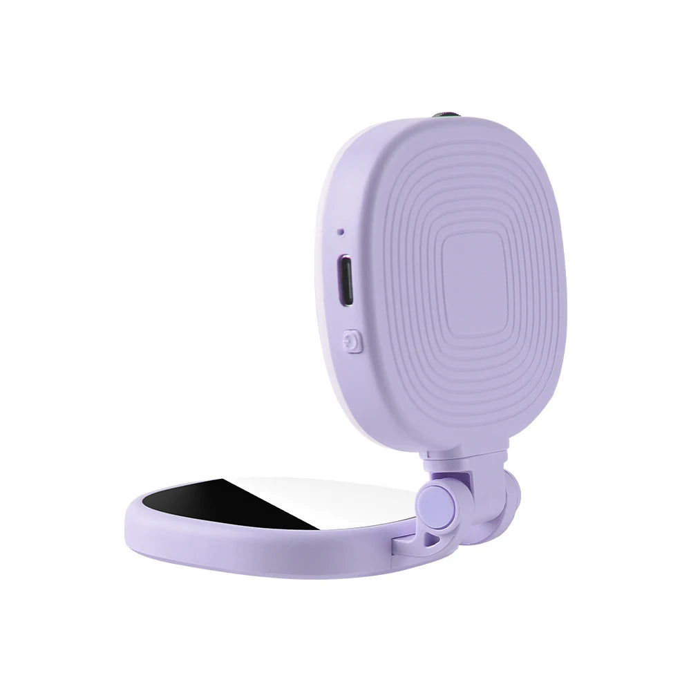 Magnetic Selfie Light with 360° Mirror