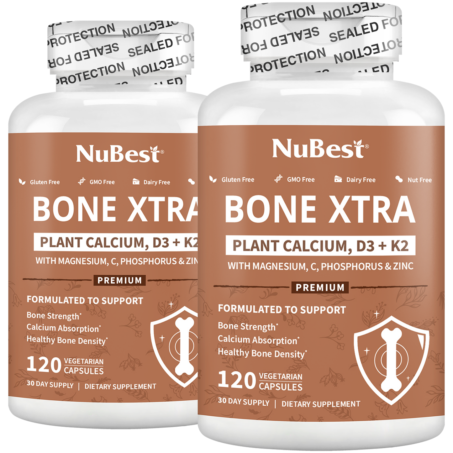 Bone Xtra Bone Support for Adults & Teens, 120 Vegan Capsules