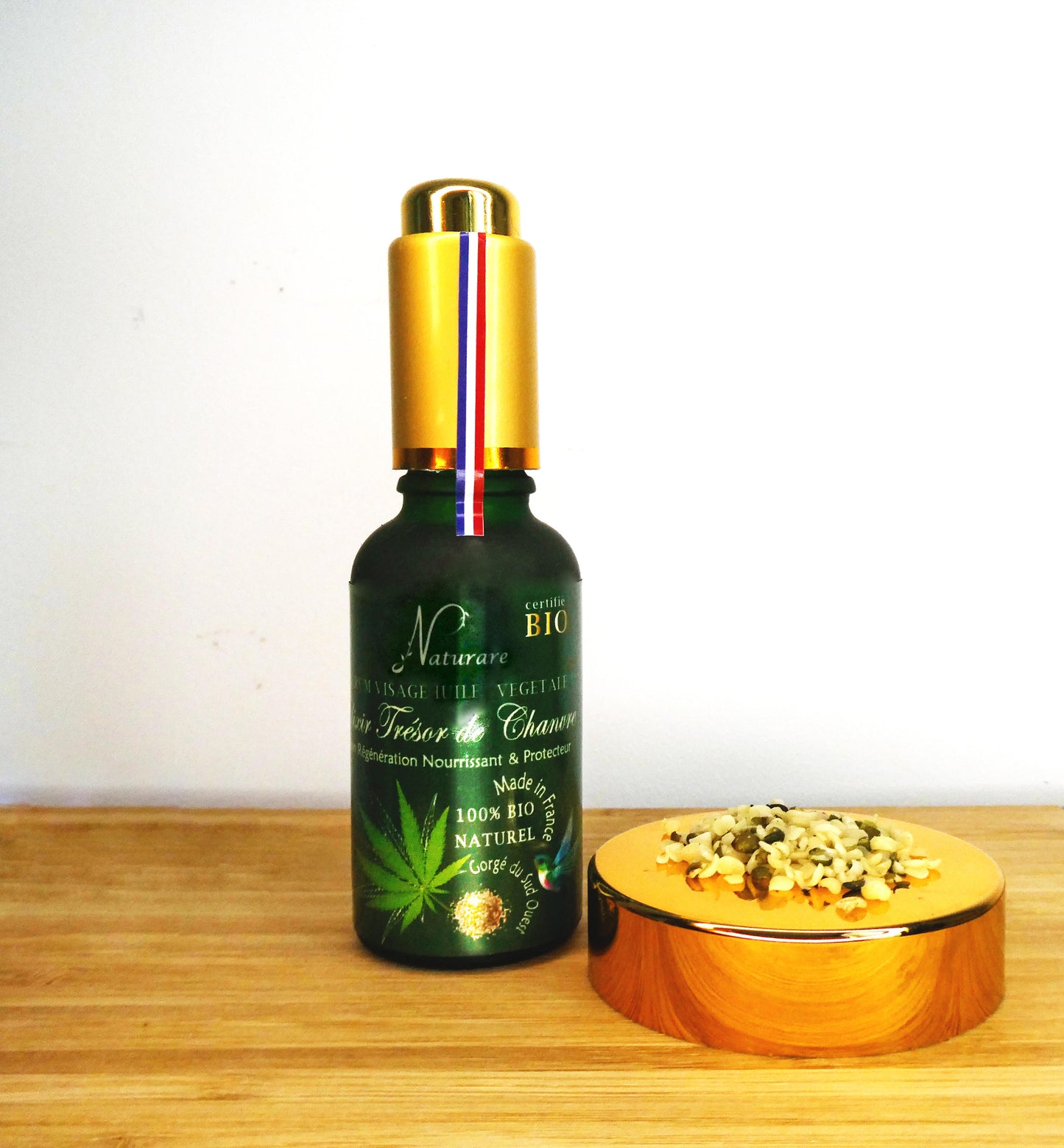Organic Hemp Treasure Elixir Vegetable Oil Serum, Food