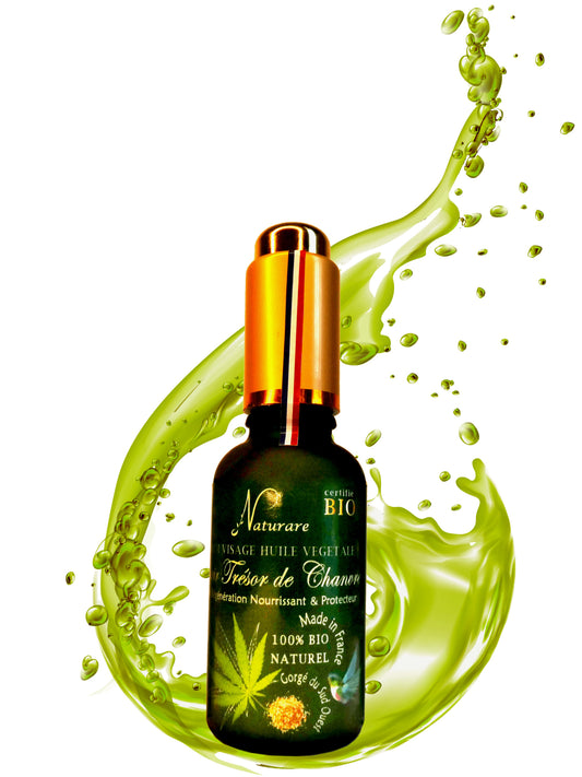 Organic Hemp Treasure Elixir Vegetable Oil Serum, Food