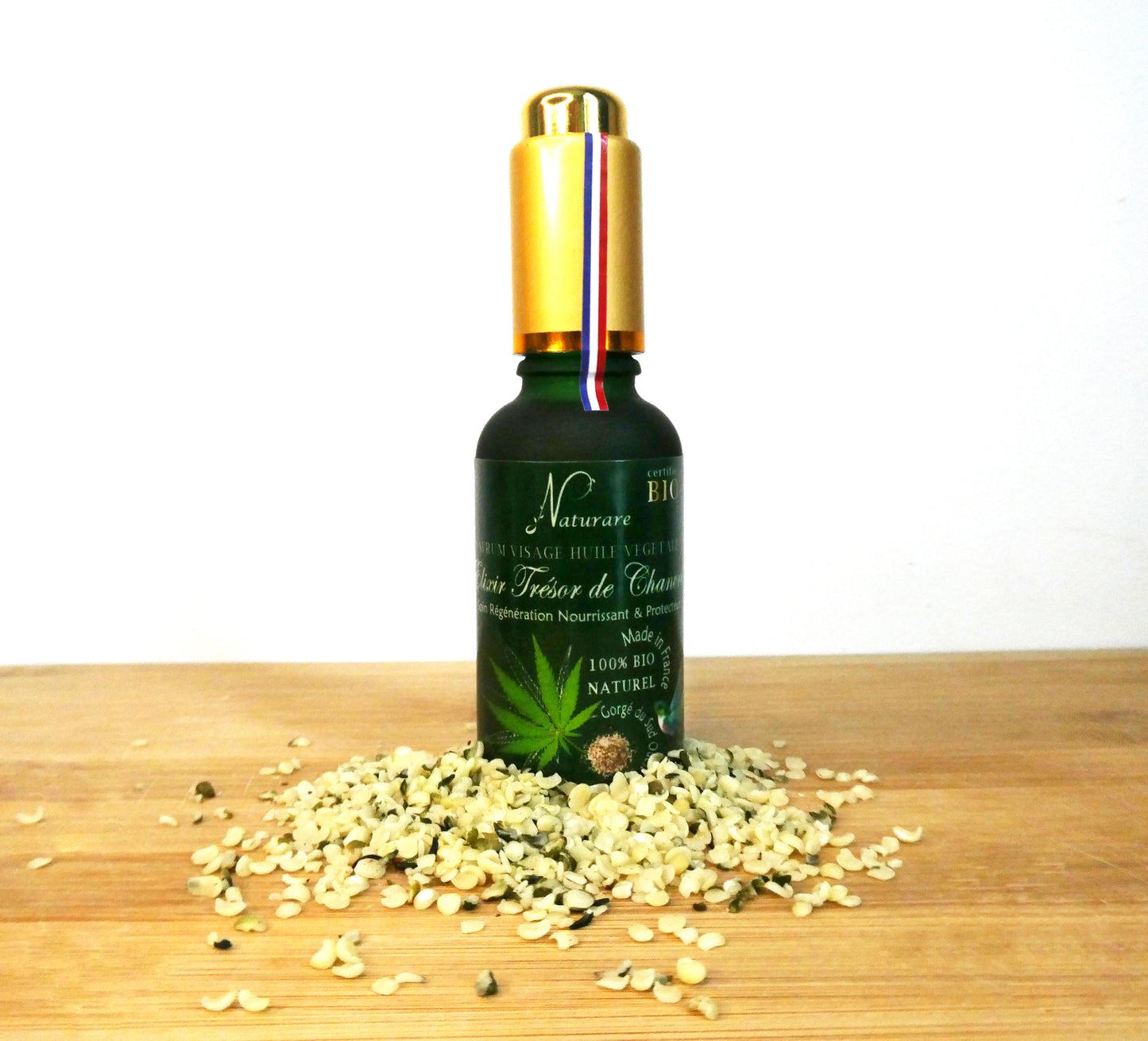 Organic Hemp Treasure Elixir Vegetable Oil Serum, Food
