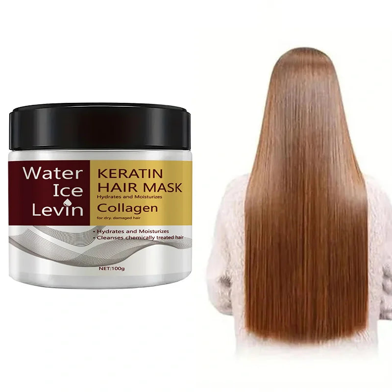 Keratin Collagen Hair Mask Dual Oil Control Moisturizer