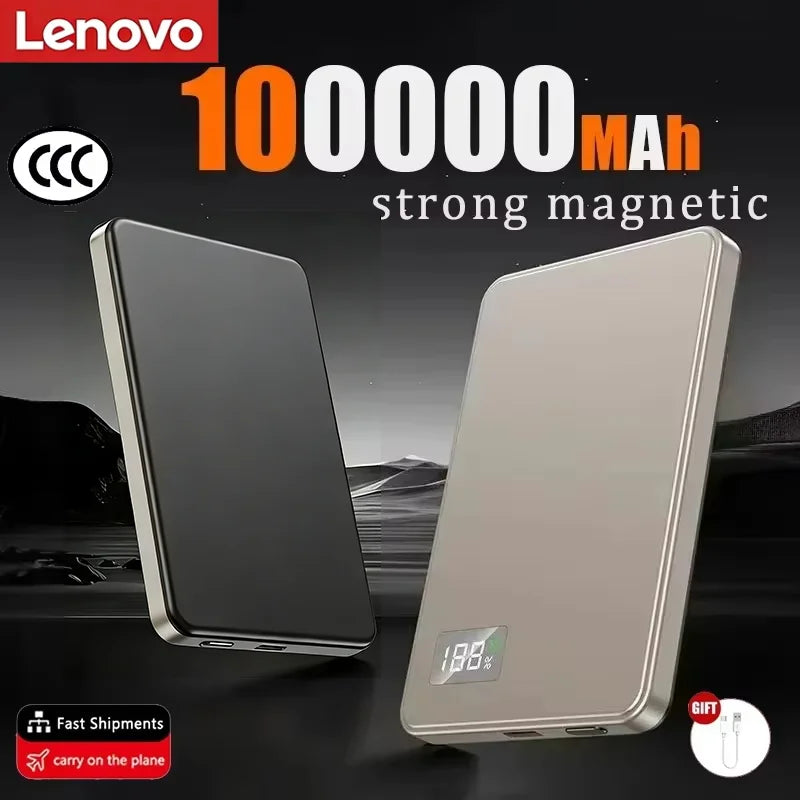 Magnetic Wireless Power Bank- Ultra Thin
