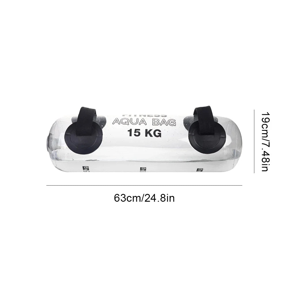 Fitness Aqua Bag Water Weight Bag 5/10/15Kg Water Power Bag Exercise Tool Weighted Workout Equipment for Weightlifting Crossfit