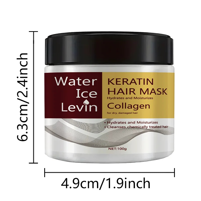 Keratin Collagen Hair Mask Dual Oil Control Moisturizer