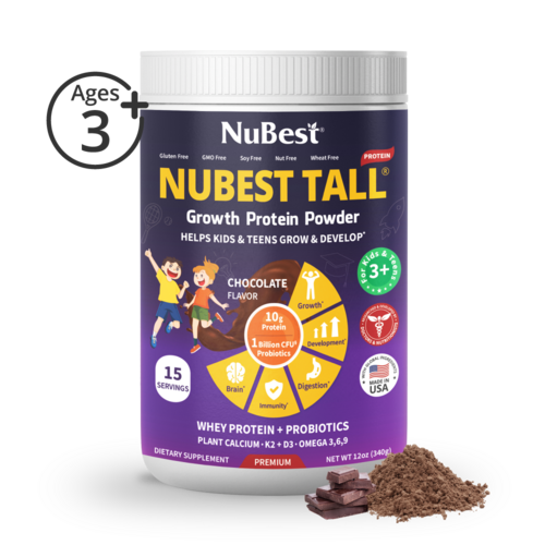 NuBest Tall Protein Chocolate Shake for Kids Ages 3+