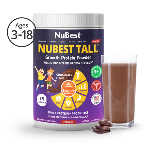 NuBest Tall Protein Chocolate Shake for Kids Ages 3+