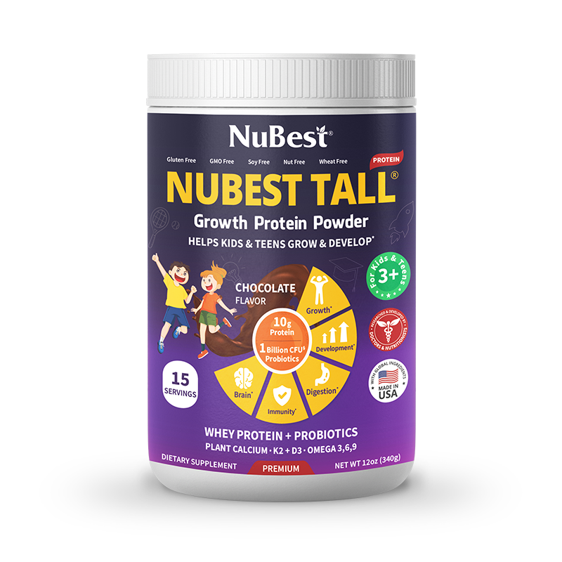 NuBest Tall Protein Chocolate Shake for Kids Ages 3+