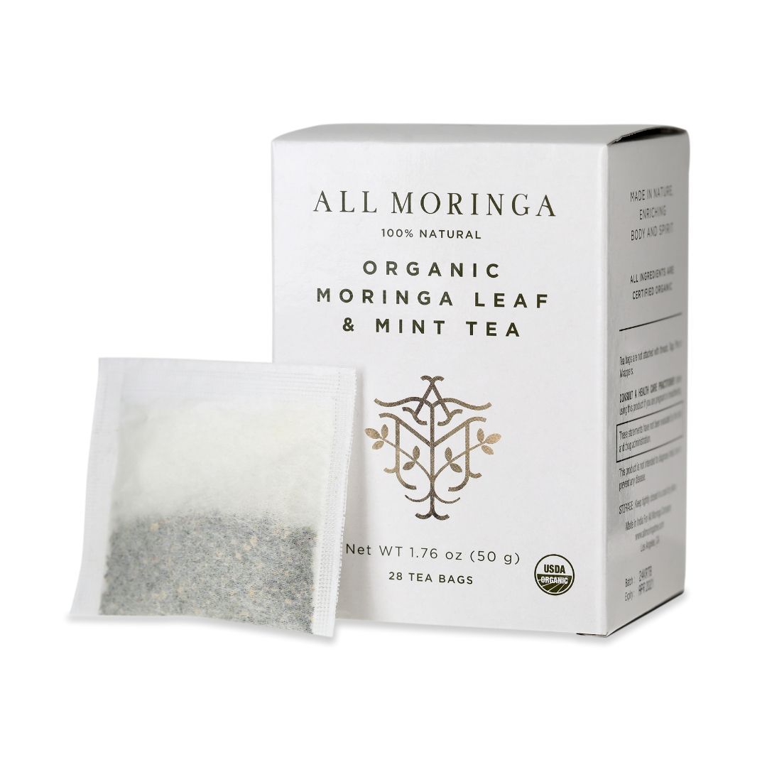 Premium Organic Moringa, Mint & Chamomile
